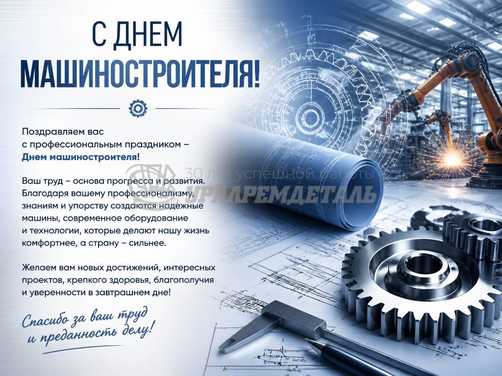 С Днём машиностроителя!
